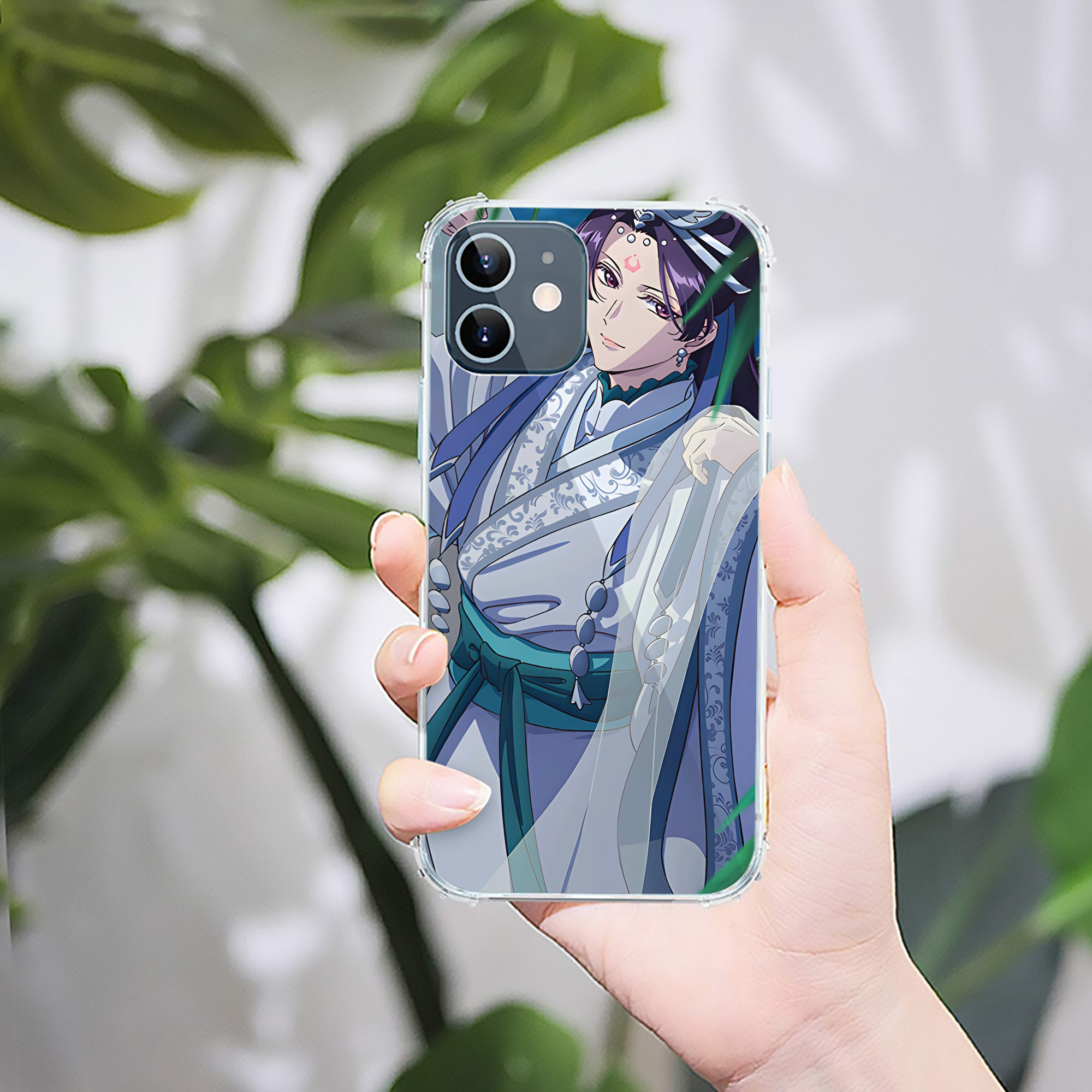 （画像用） 薬屋のひとりごと The Apothecary Diaries 【iPhone 12シリーズ対応】透明スマホケース（クリアソフトケース）